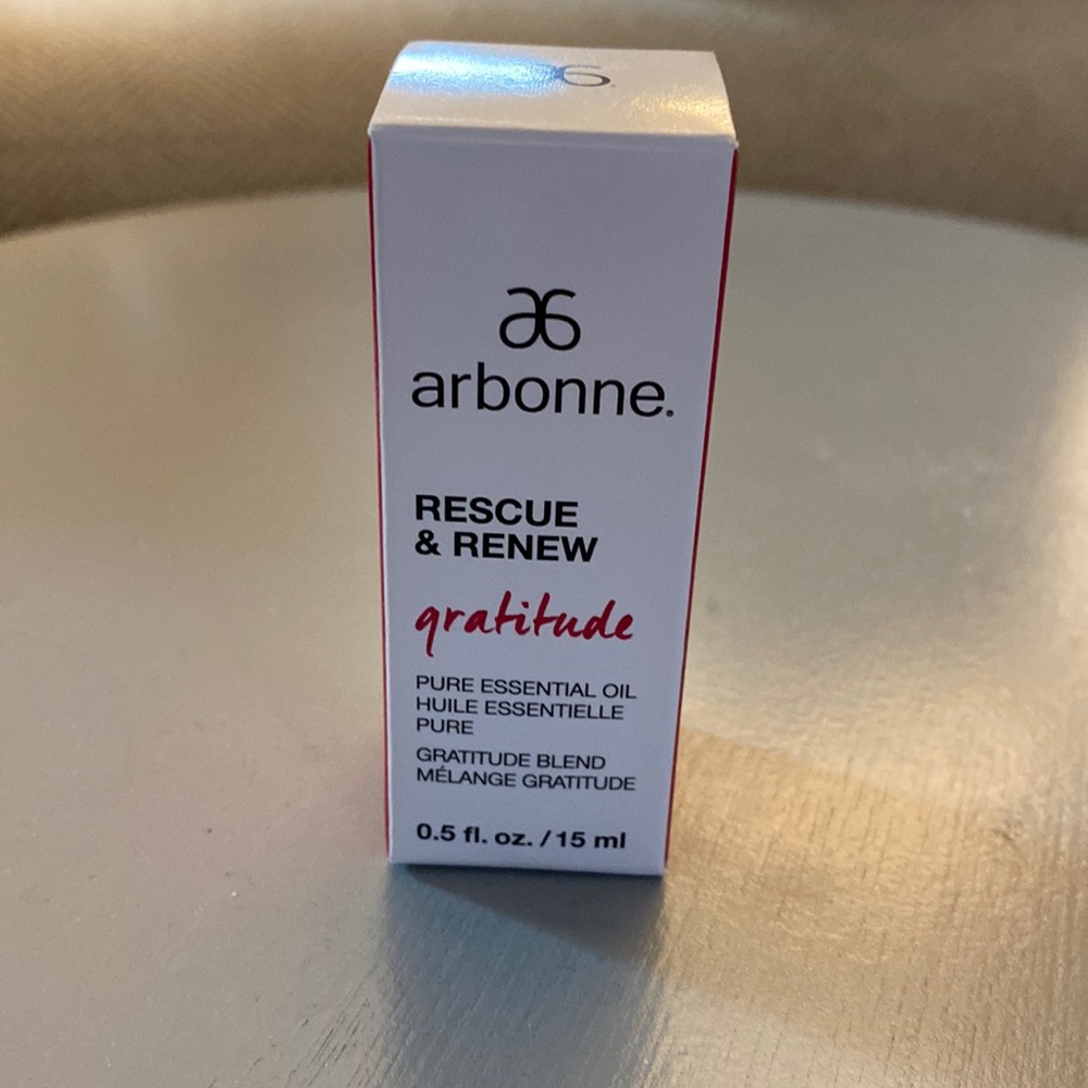Brand New Arbonne Gratitude Blend Essential Oil